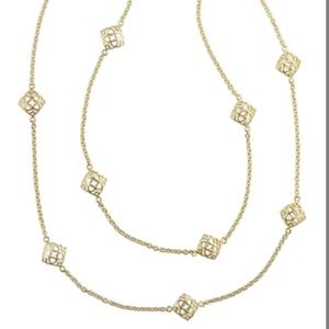 Kendra Rare Gold Logo Nemera Necklace